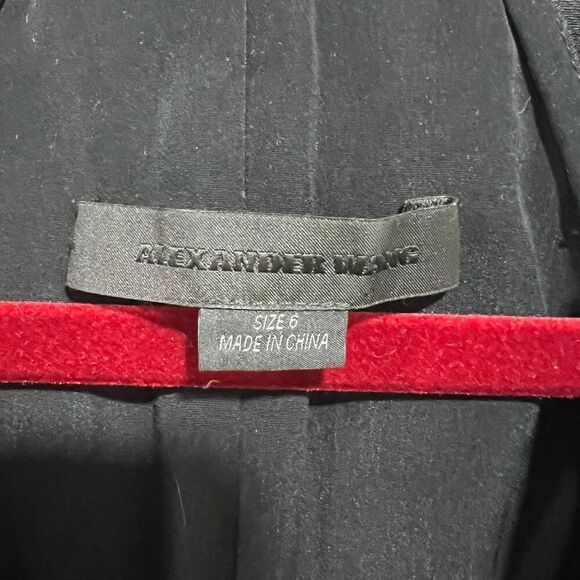 Alexander Wang Leather Dress Size 6 - Picture 5 of 9